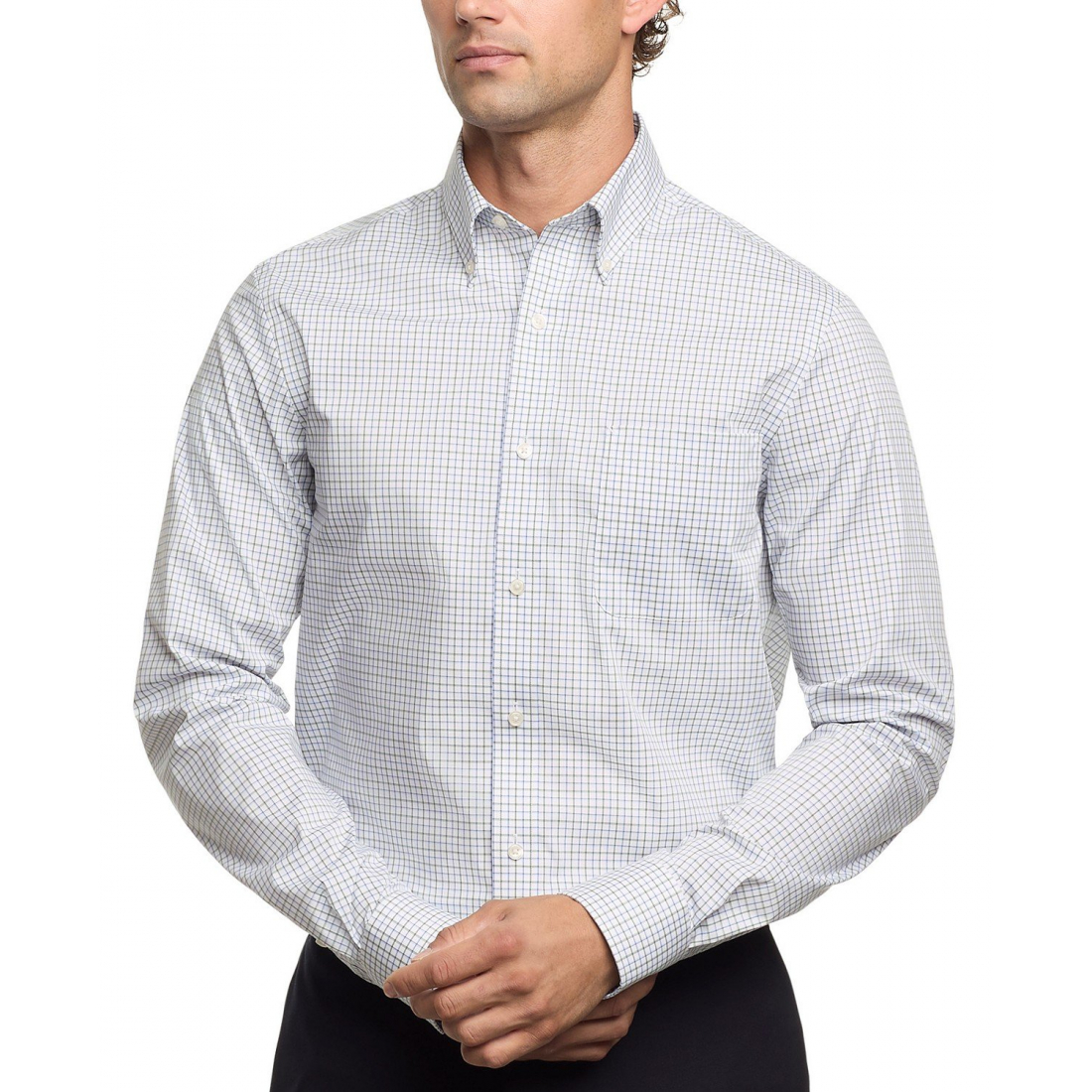 'Regular Fit Wrinkle Resistant Stretch Dress Shirt' für Herren