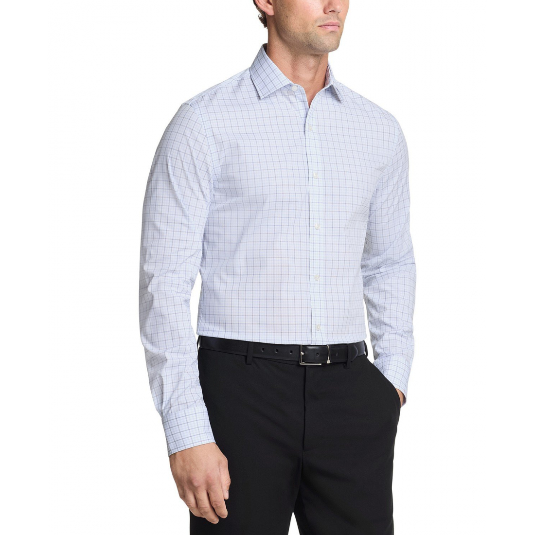 'TH Flex Slim Fit Wrinkle Free Stretch Twill Dress Shirt' für Herren