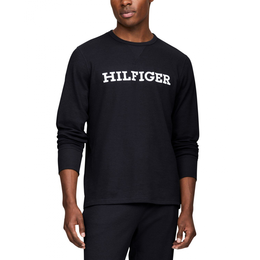 'Thermal Logo Long-Sleeve Pajama Shirt' für Herren