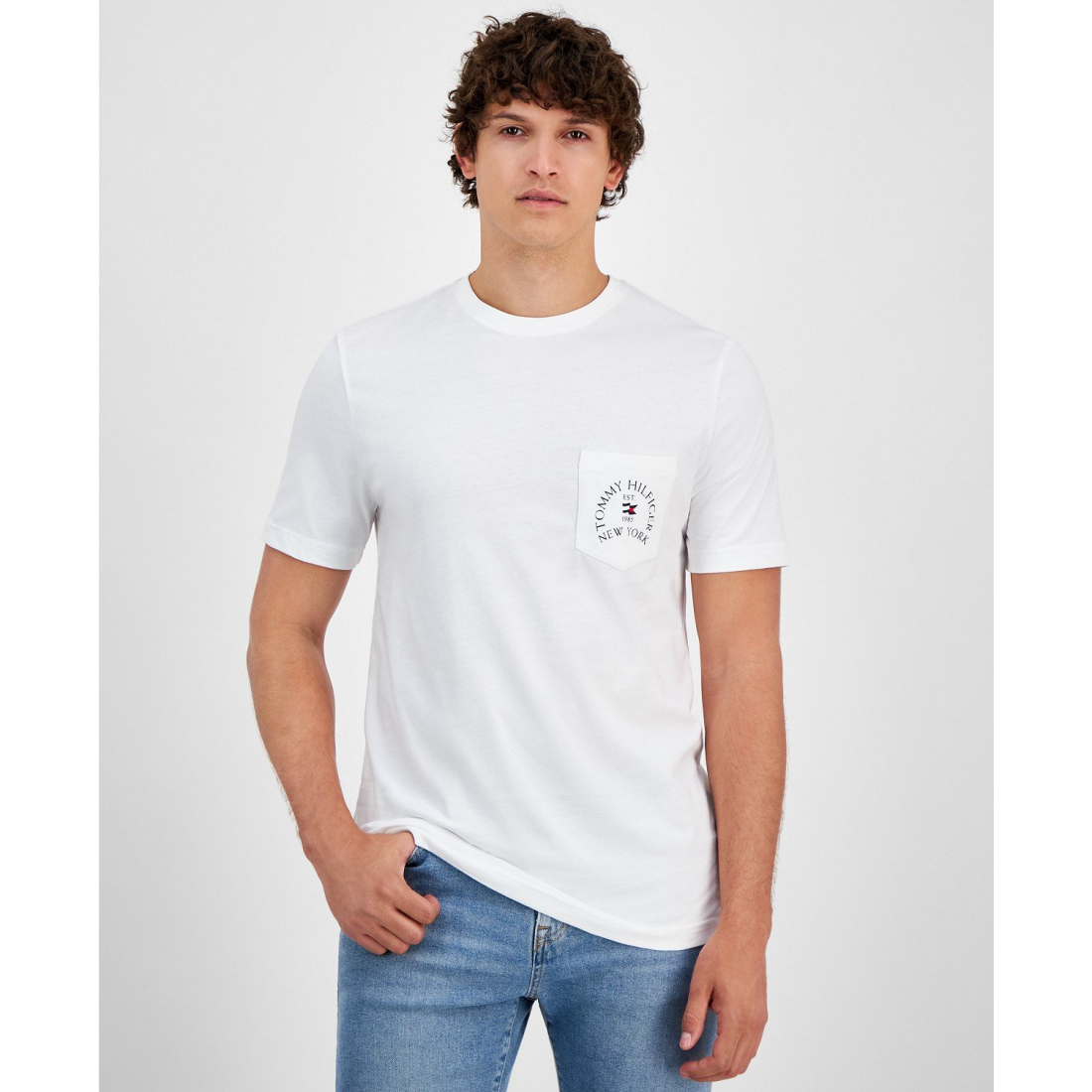 Men's 'Short Sleeve Crewneck Arch Pocket T-Shirt'