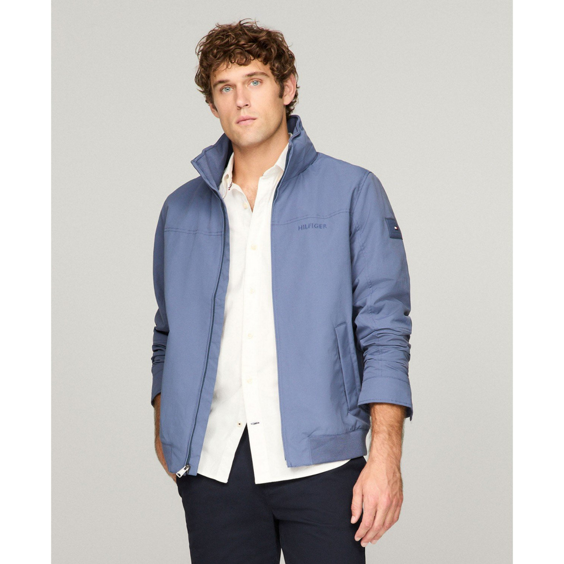 Men's 'Zip Front Water-Resistant Regatta Jacket'