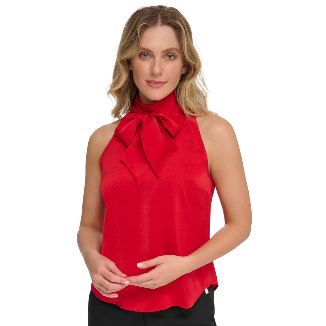 'Sleeveless Tie-Neck Top' für Damen