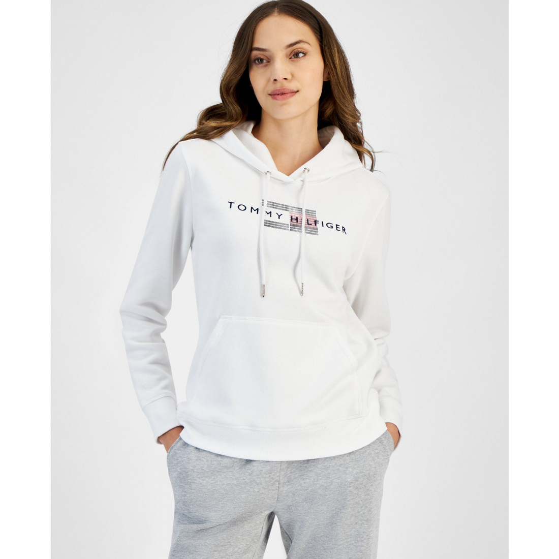 'Logo Graphic Pullover Hoodie' pour Femmes