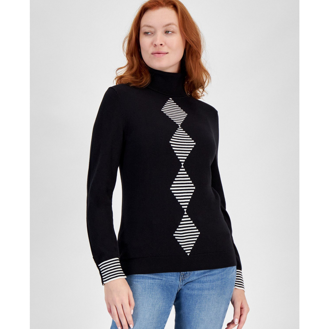 'Star Argyle Stella Sweater' für Damen