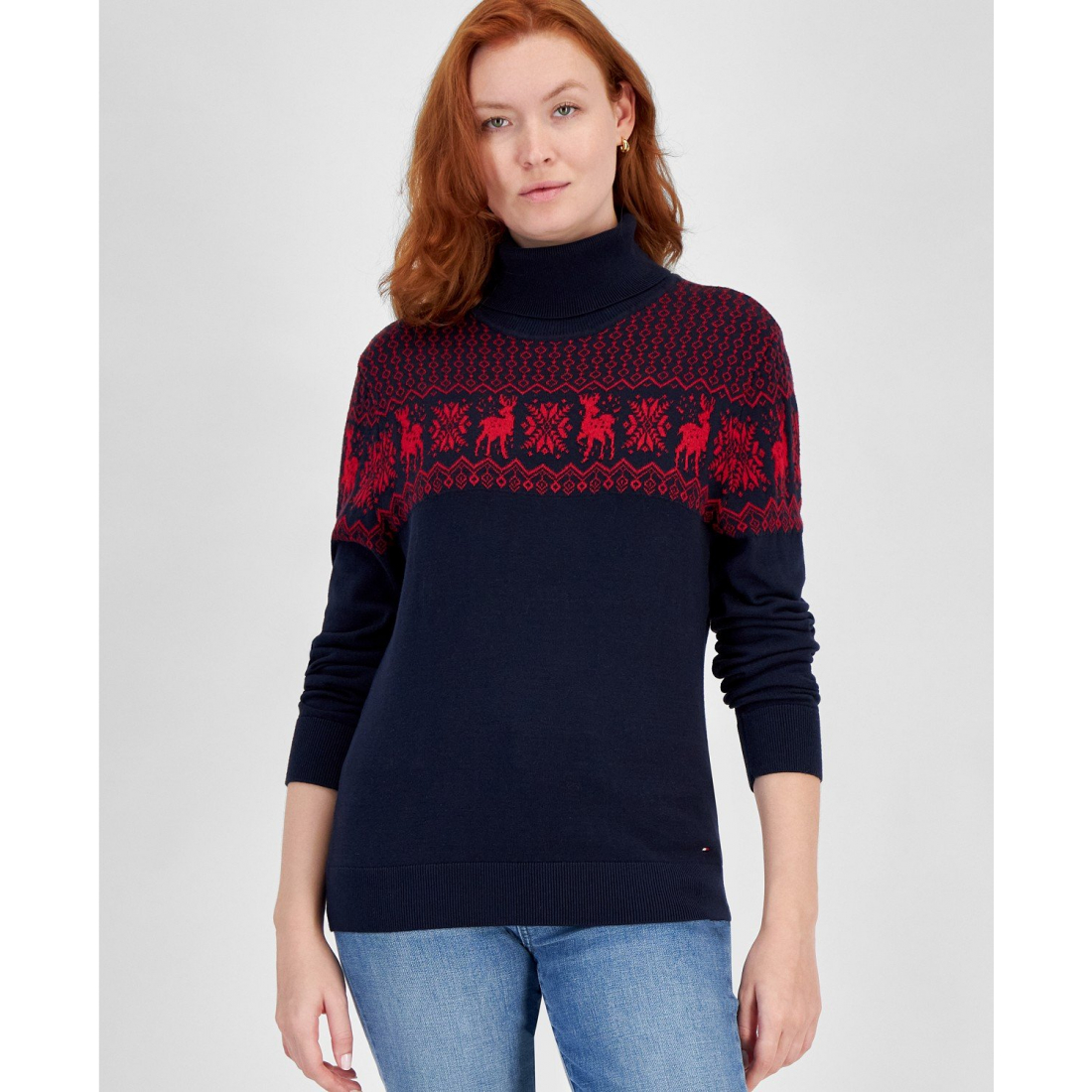 'Snowflake Stella Turtleneck Sweater' für Damen