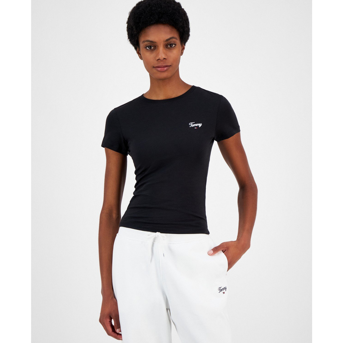 'Script Logo T-Shirt' für Damen