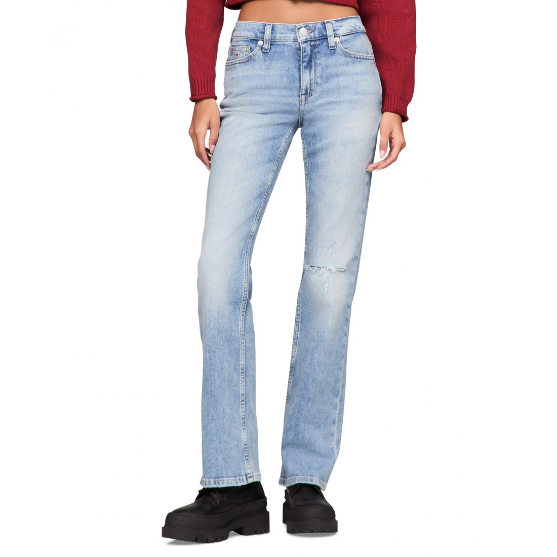 'Maddie Mid-Rise Bootcut Jeans' für Damen