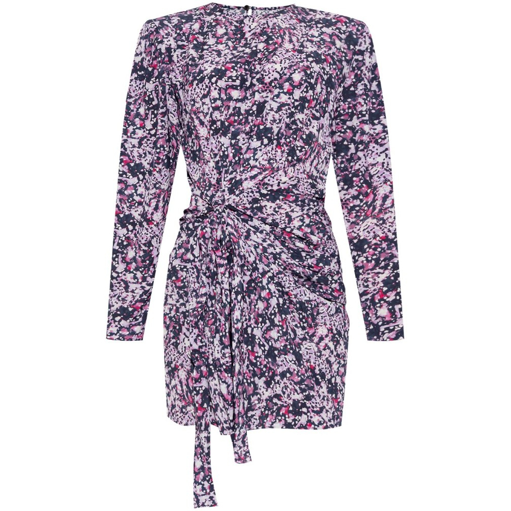 Women's 'Gathered Floral-Print' Mini Dress