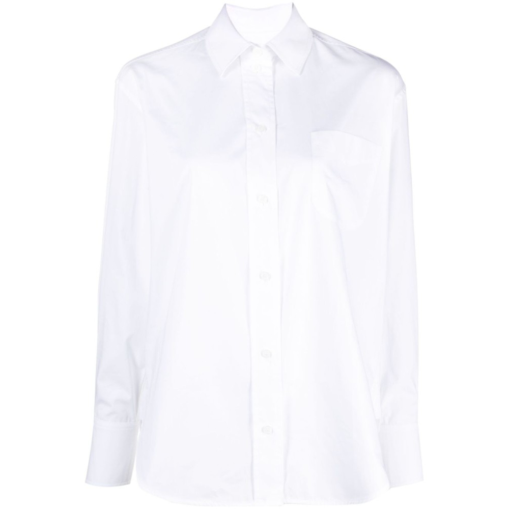 Chemise 'Logo-Embroidered' pour Femmes