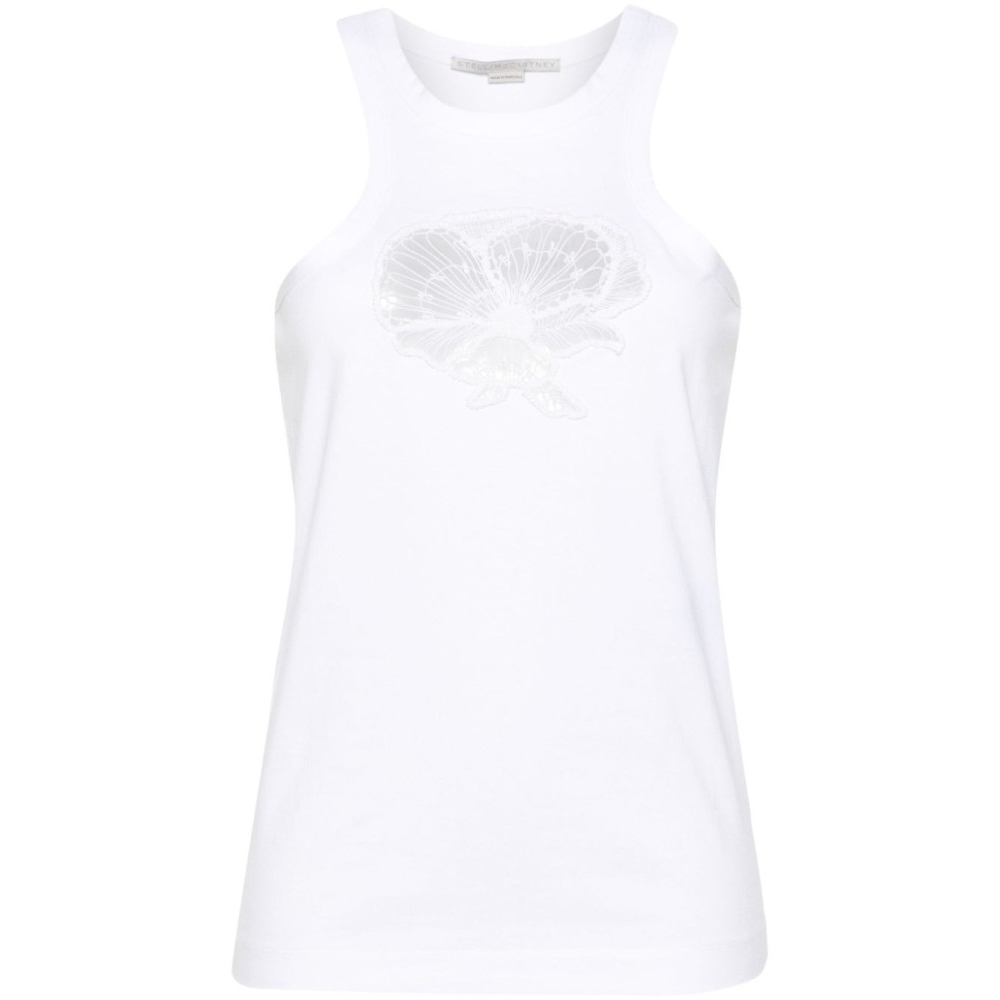 Women's 'Floral-Embroidered' Tank Top