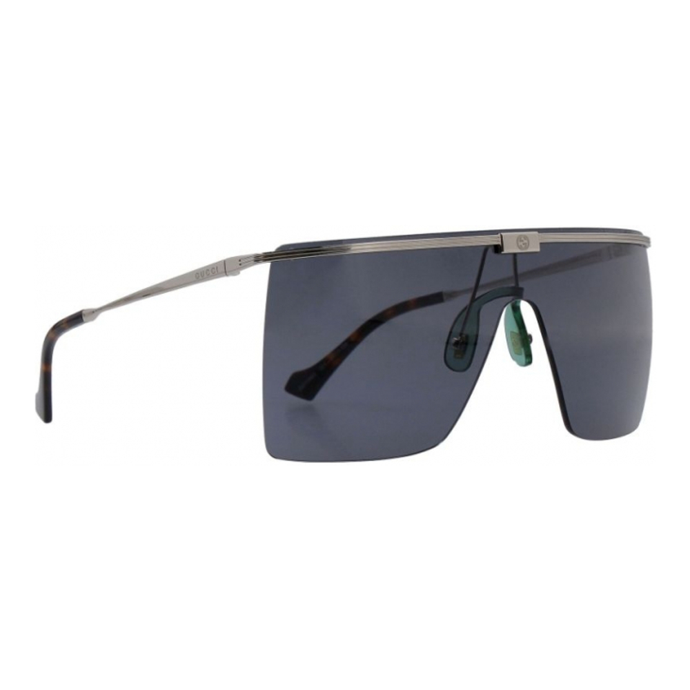 Men's 'Tortoiseshell-Effect Oversize-Frame' Sunglasses