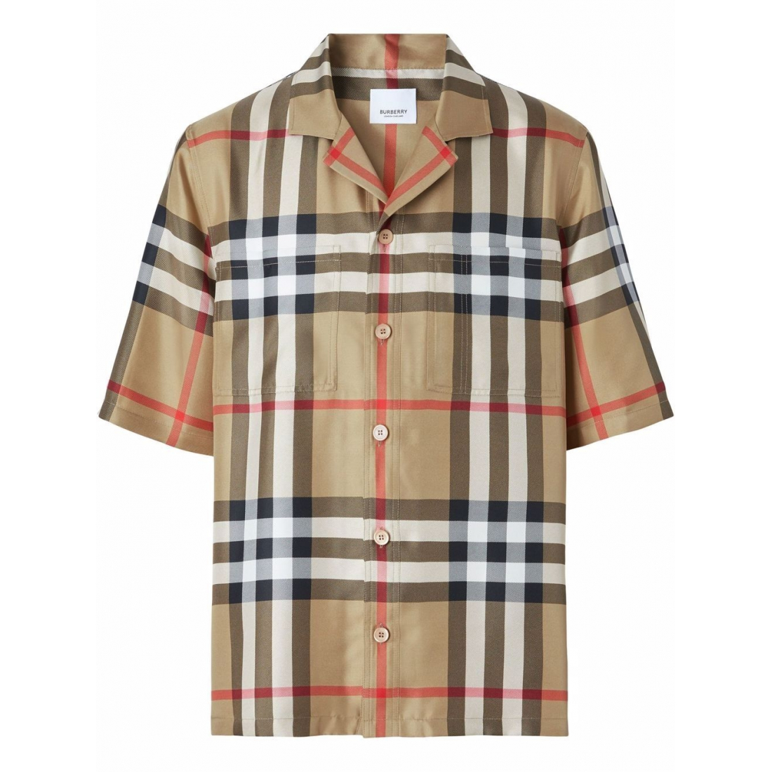 Men's 'Short-Sleeve Check' Short sleeve shirt