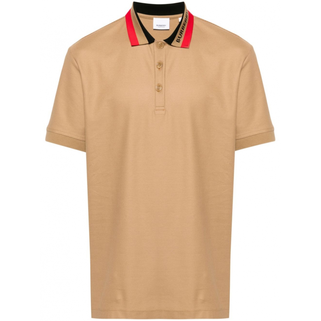 Men's 'Contrasting-Collar' Polo Shirt