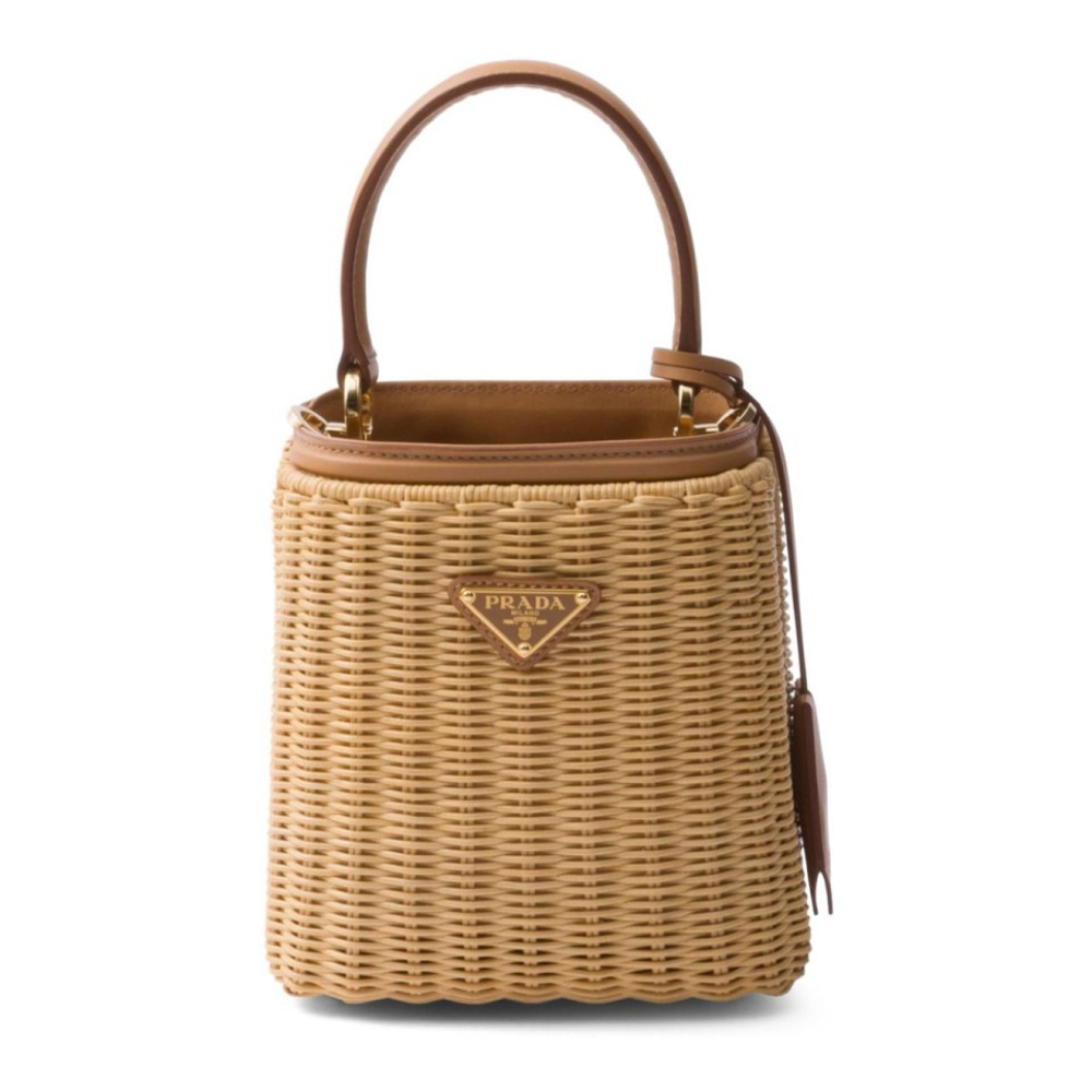 Sac seau 'Mini Panier Triangle-Logo' pour Femmes