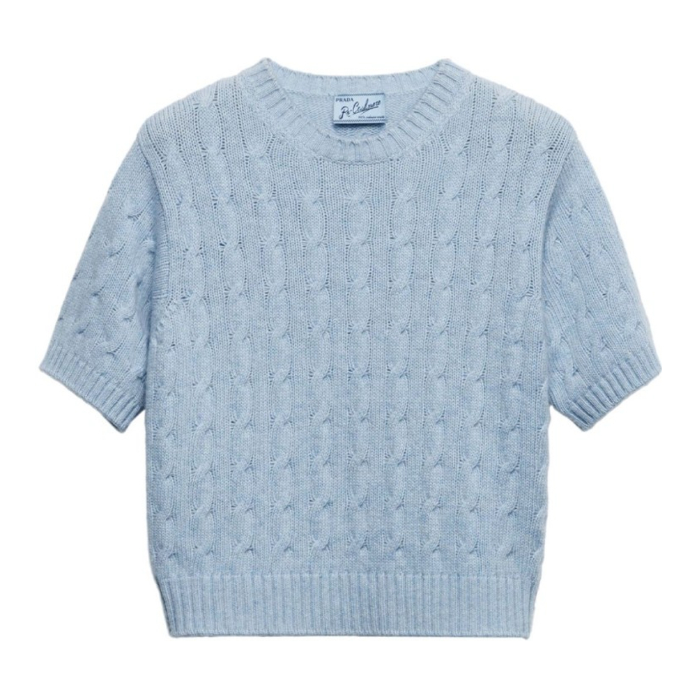 Women's 'Cable-Knit' Short-Sleeve Sweater