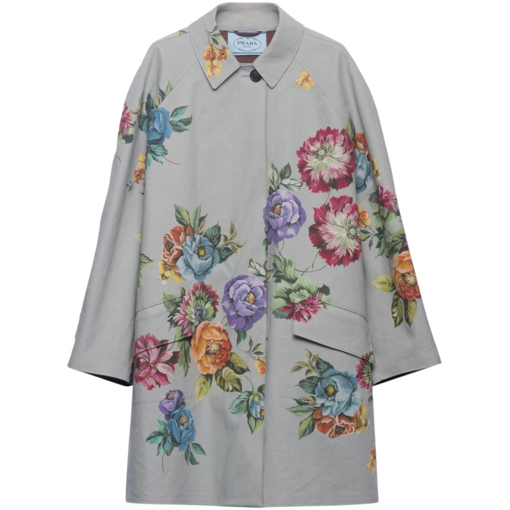 Women's 'Floral-Print' Coat