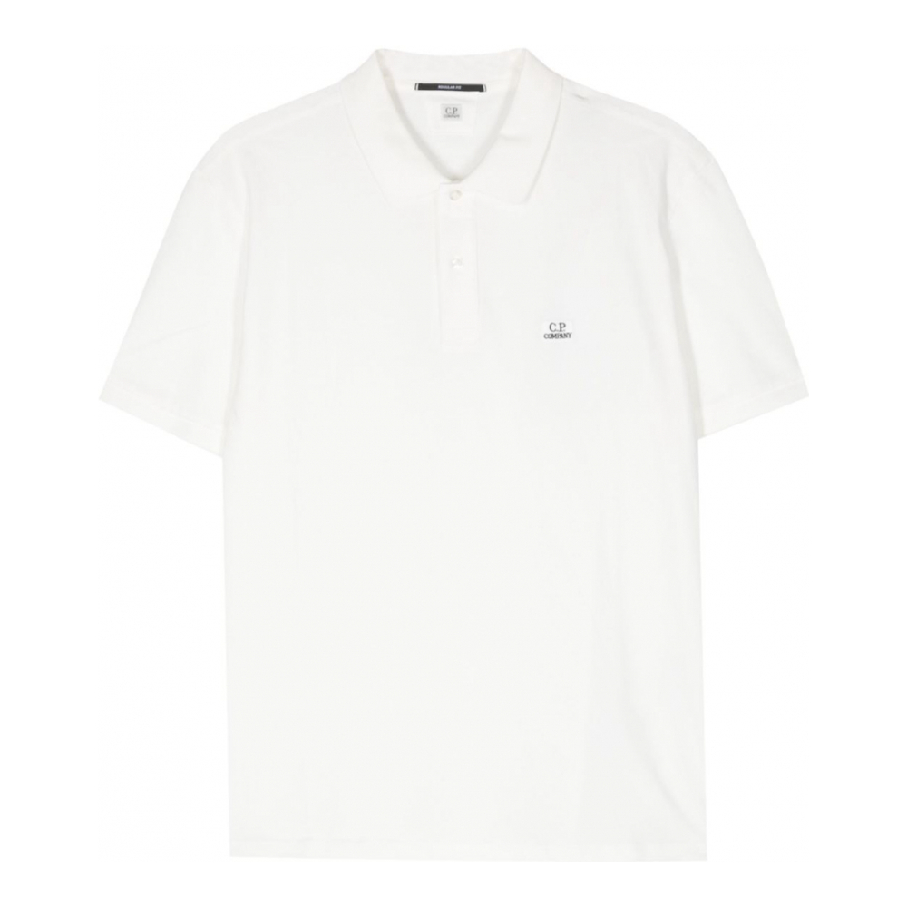 Men's 'Logo-Patch' Polo Shirt