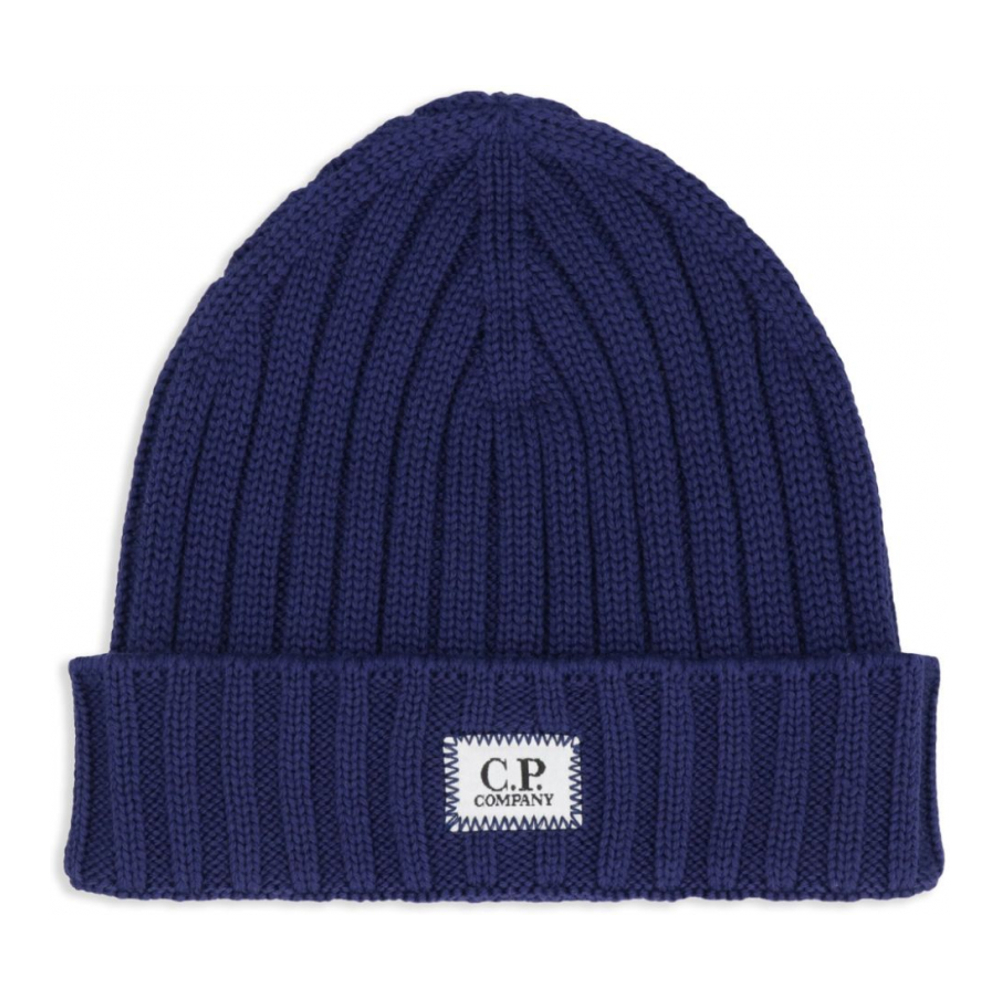 Men's 'Logo-Patch' Beanie