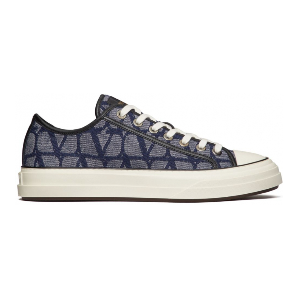 Men's 'Toile Iconographe Totaloop Denim-Effect' Sneakers