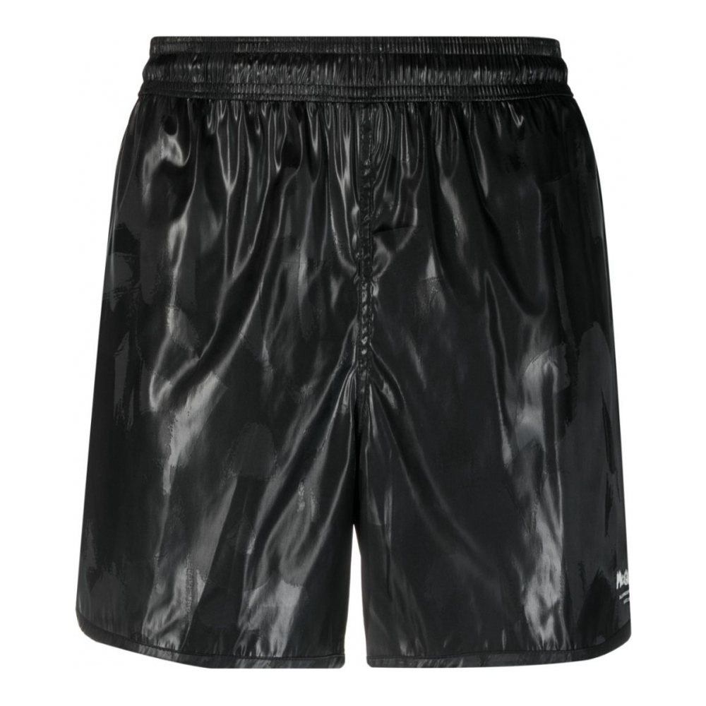 Short de bain 'Graffiti Logo-Jacquard' pour Hommes