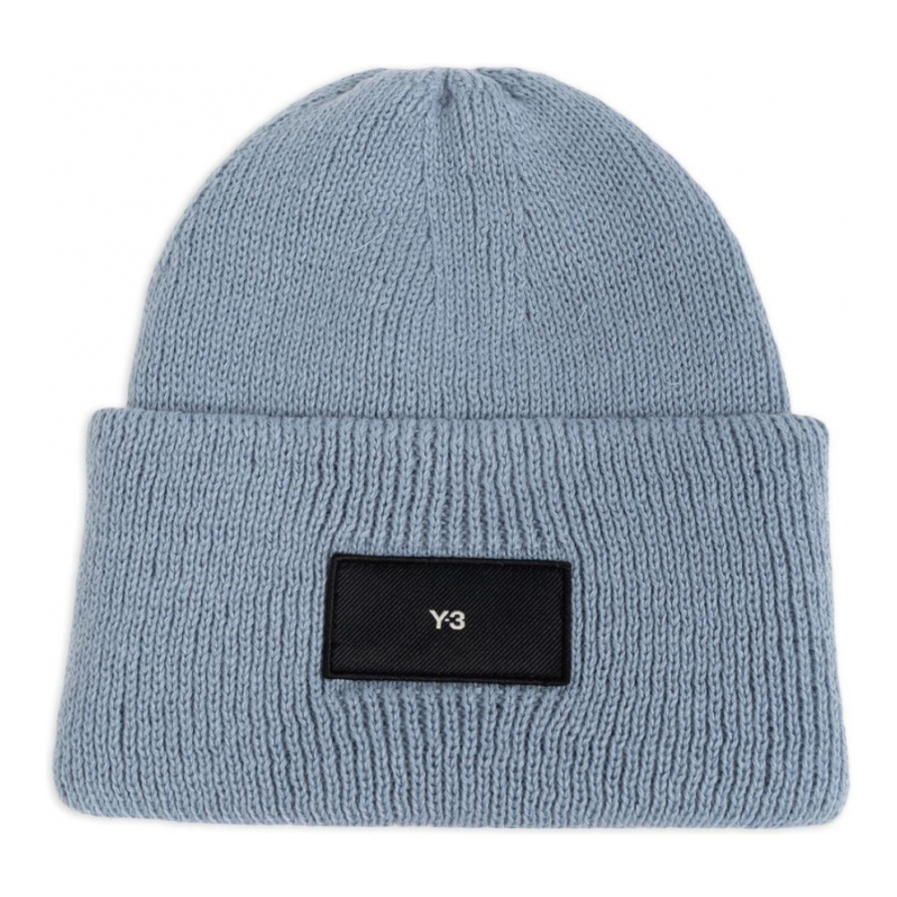 Men's 'Logo-Patch Rib' Beanie