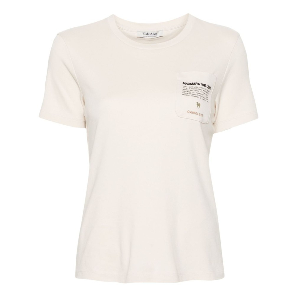 'Sax Logo-Embroidered' T-Shirt für Damen