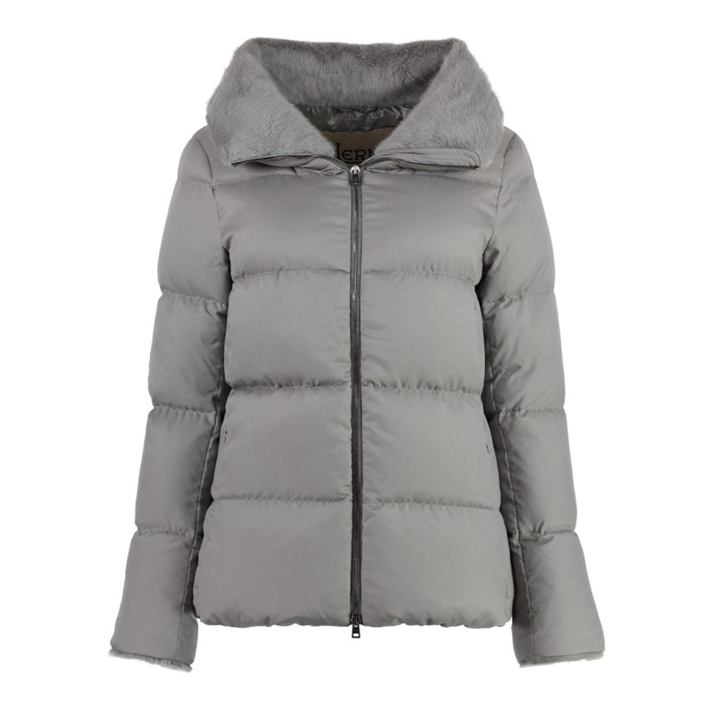 Women's 'Faux Fur Collar' Down Jacket