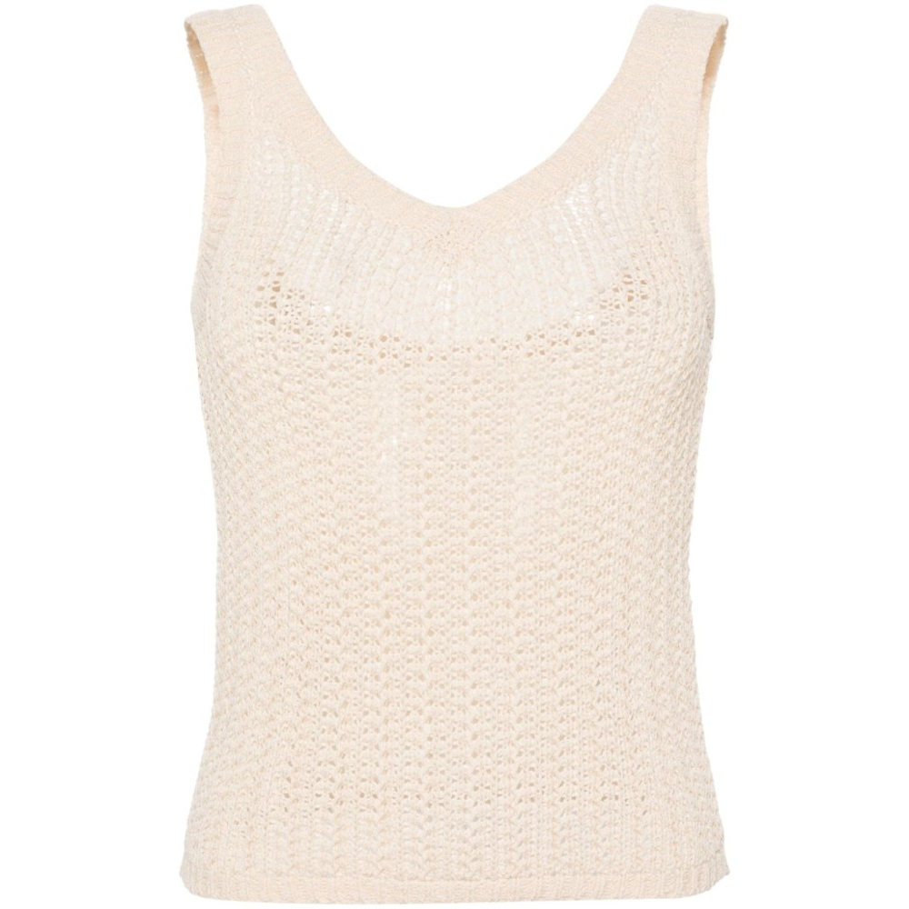 'Knitted' Ärmelloses Top für Damen