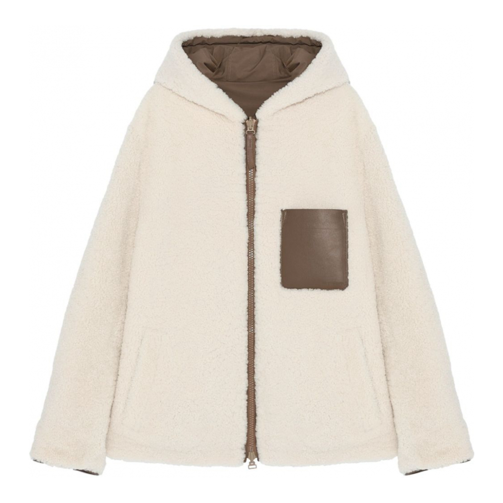 Veste 'Reversible Shearling Hooded' pour Hommes