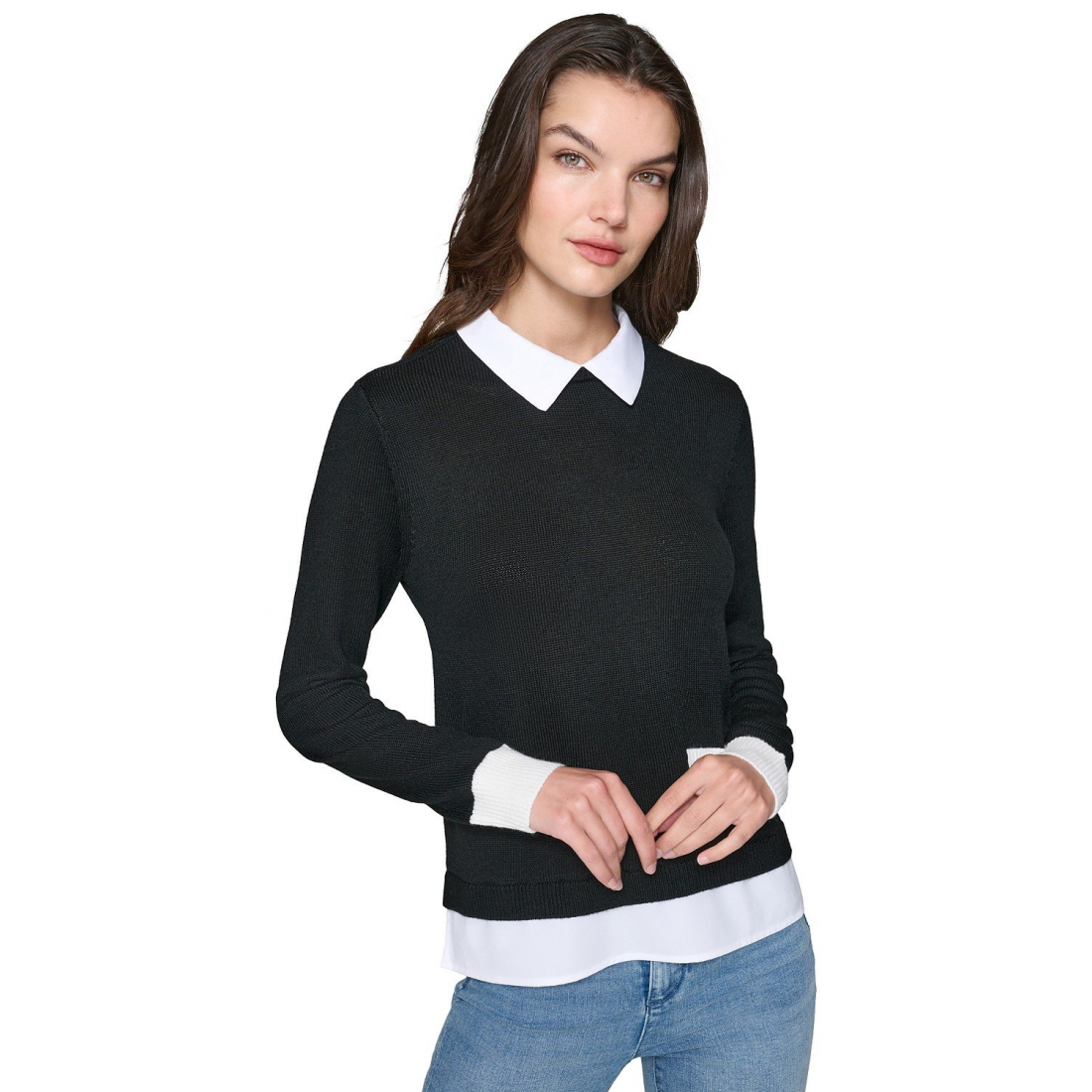 Pull 'Layered-Look' pour Femmes