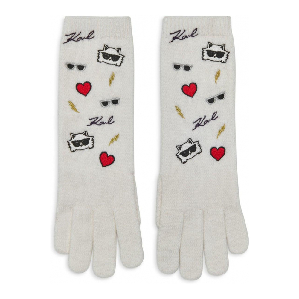 'Cate Pins Embroidery' Handschuhe für Damen