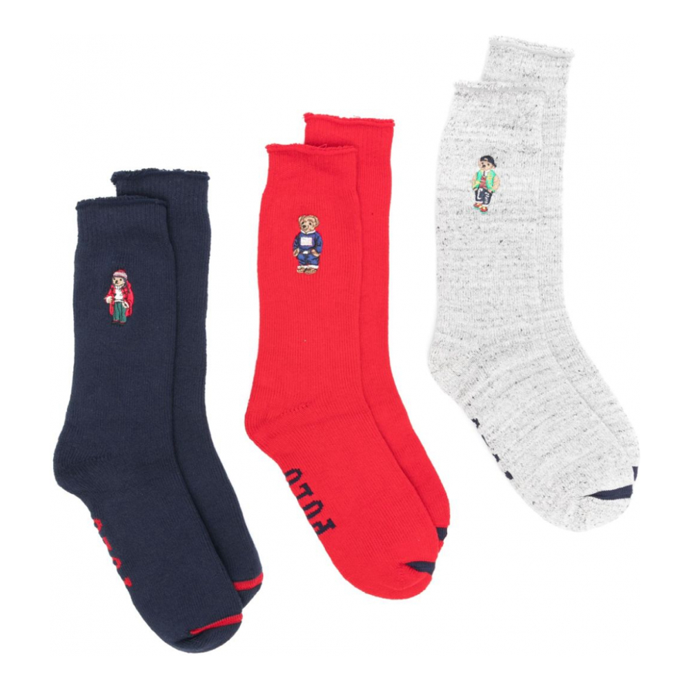 'Polo Bear' Socken für Herren - 3 Paare