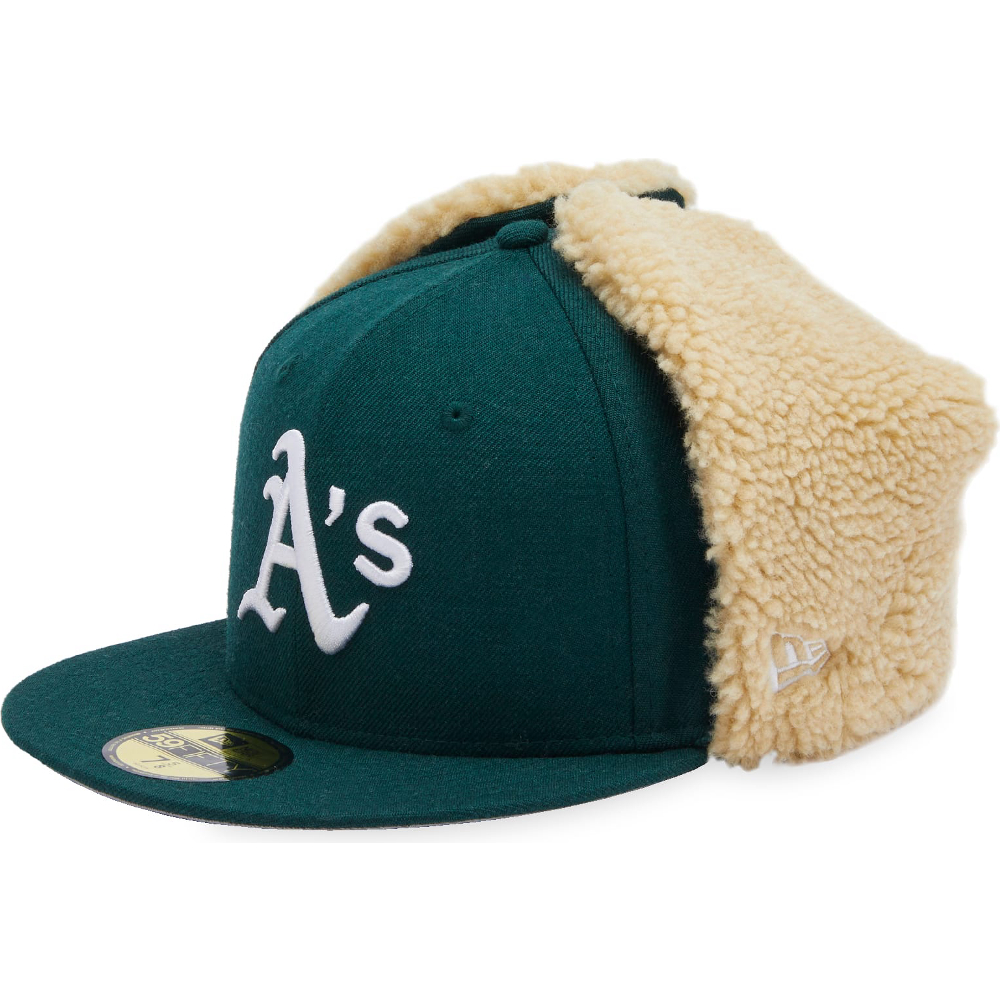 'New Era Oakland Athletics MLB Earflap' Baseballkappe für Herren