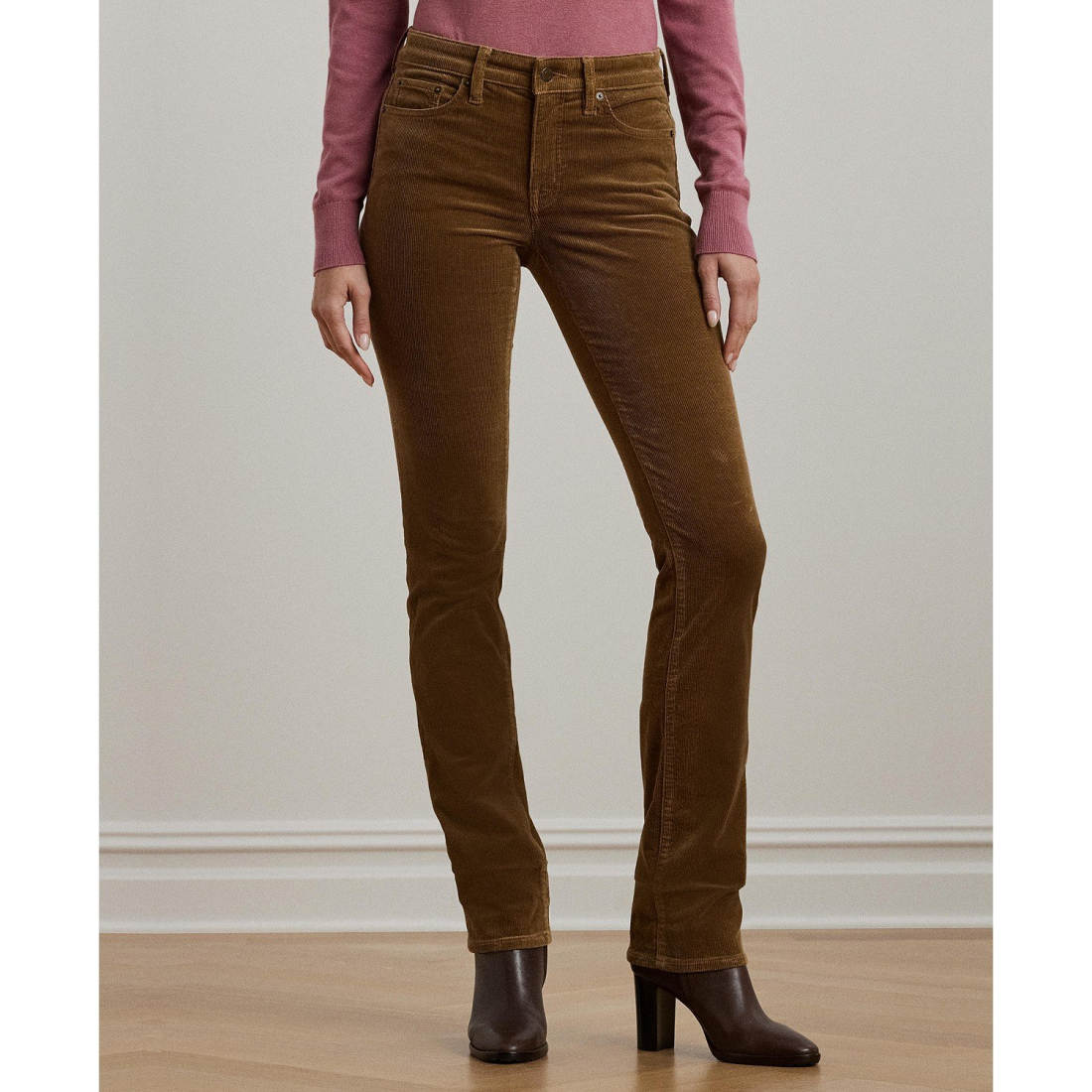 Women's 'Mid-Rise Straight' Trousers