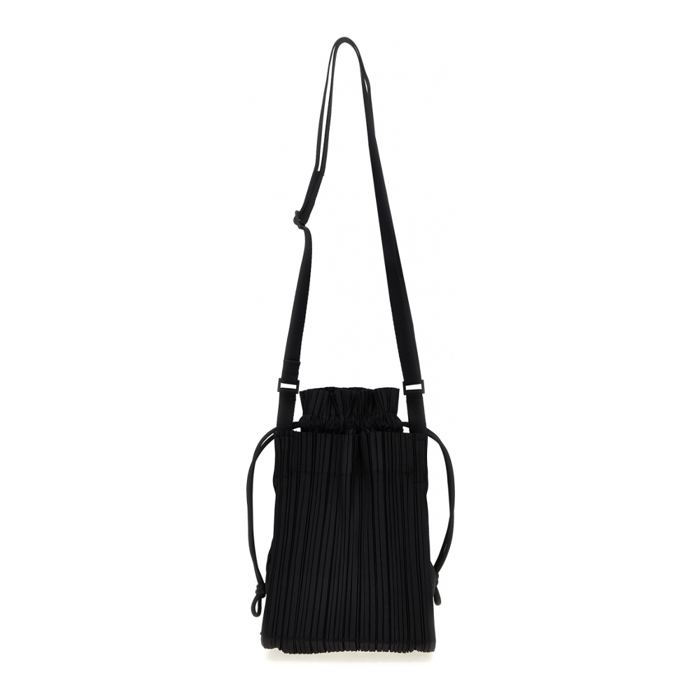 'Square Pleats' Schultertasche für Damen