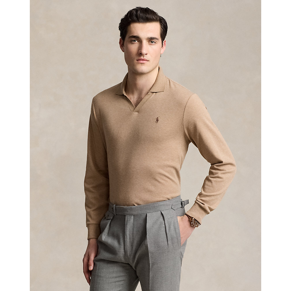 Polo manches longues 'Classic Fit' pour Hommes