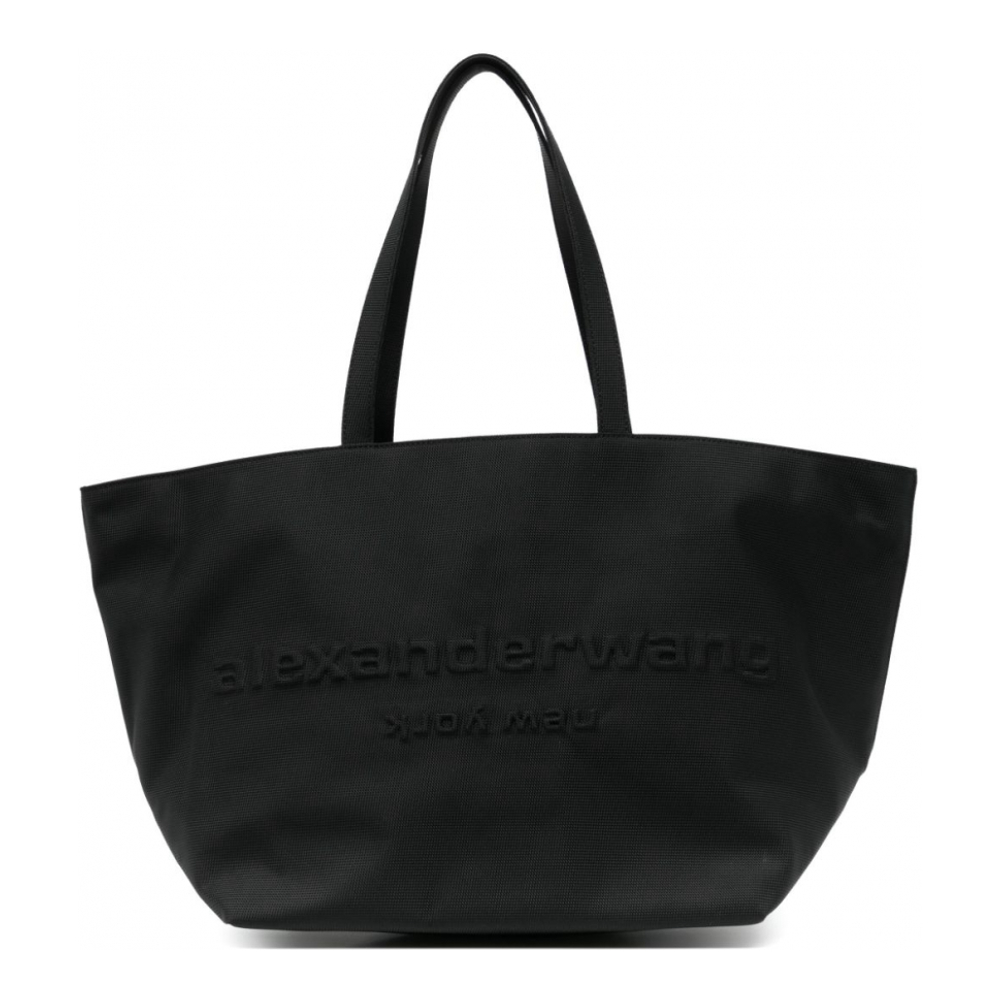 'Punch Logo-Embossed' Tote Handtasche für Damen