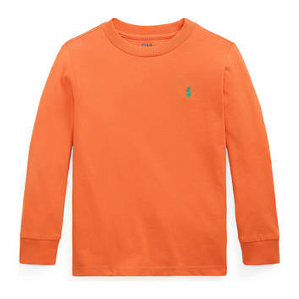 Little Boy's 'Cotton Jersey Long Sleeve T-Shirt'