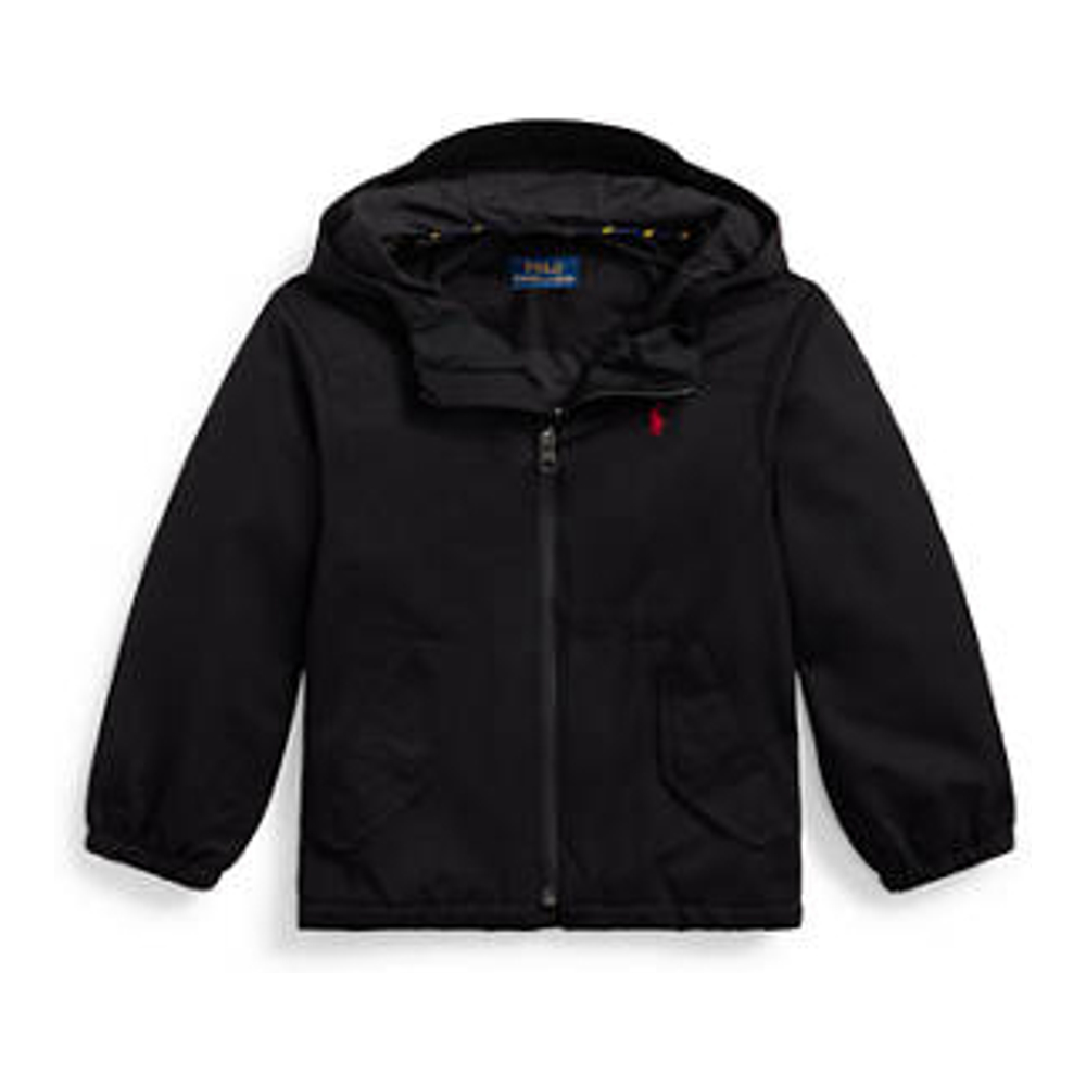 Little Kid's 'P-Layer 1 Water-Repellent Hooded Jacket'