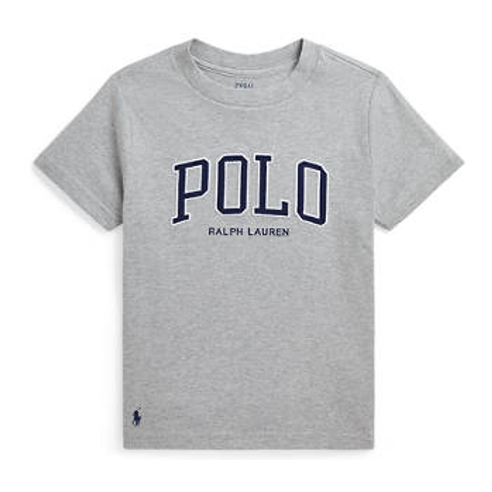 Little Boy's 'Logo Cotton Jersey T-Shirt'