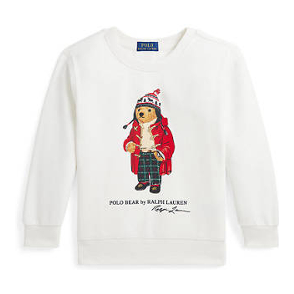 Little Boy's 'Polo Bear Fleece Sweatshirt'