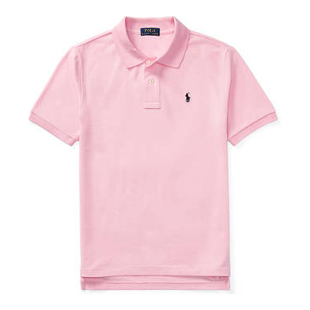 Big Boy's 'Cotton Mesh Polo Shirt'