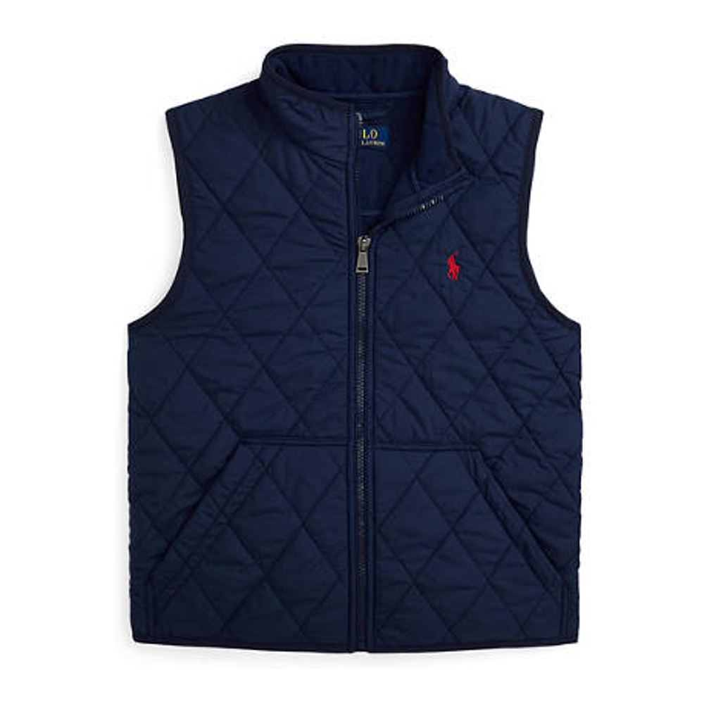 Big Boy's 'Quilted Fleece Lined Vest'