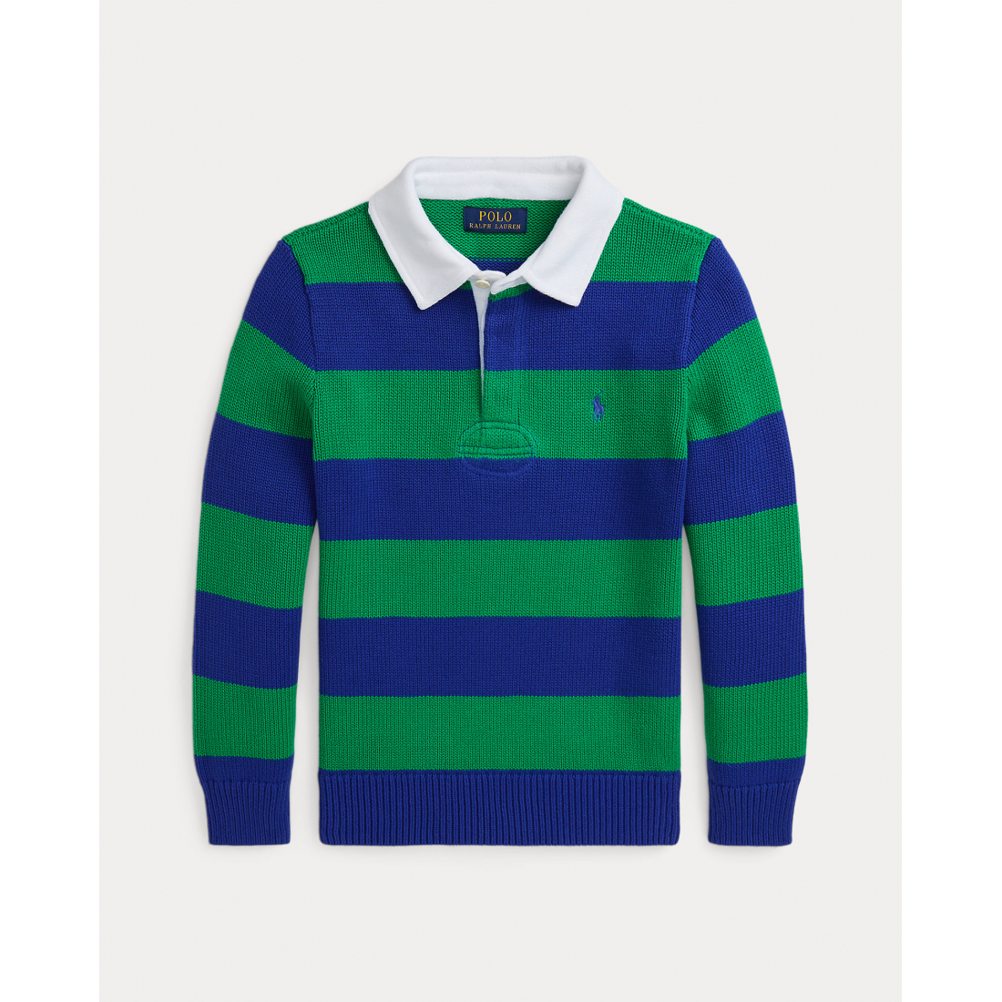 Big Boy's 'Striped Cotton Rugby Sweater'