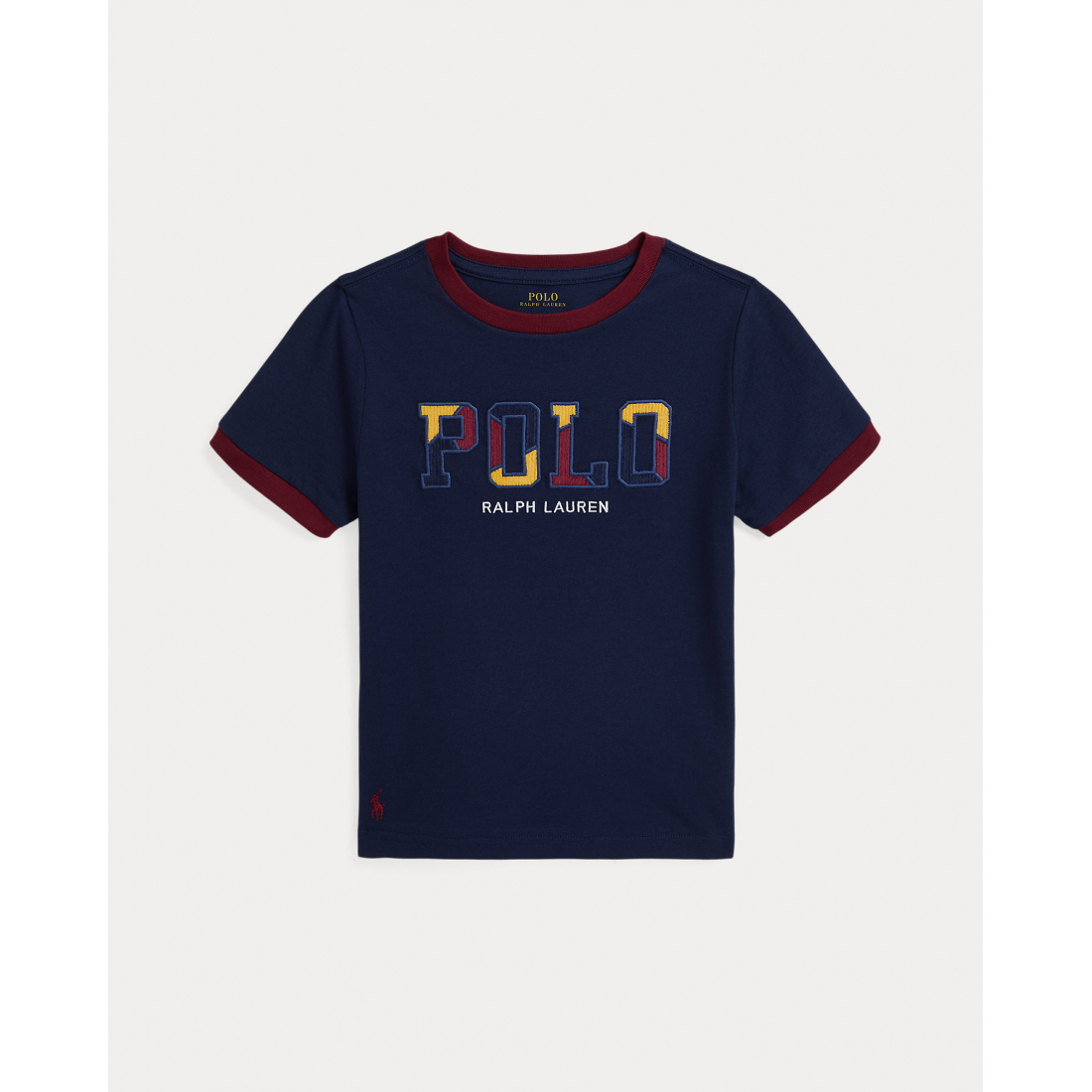 'Corduroy-Logo Cotton Jersey Tee' pour Petits garçons