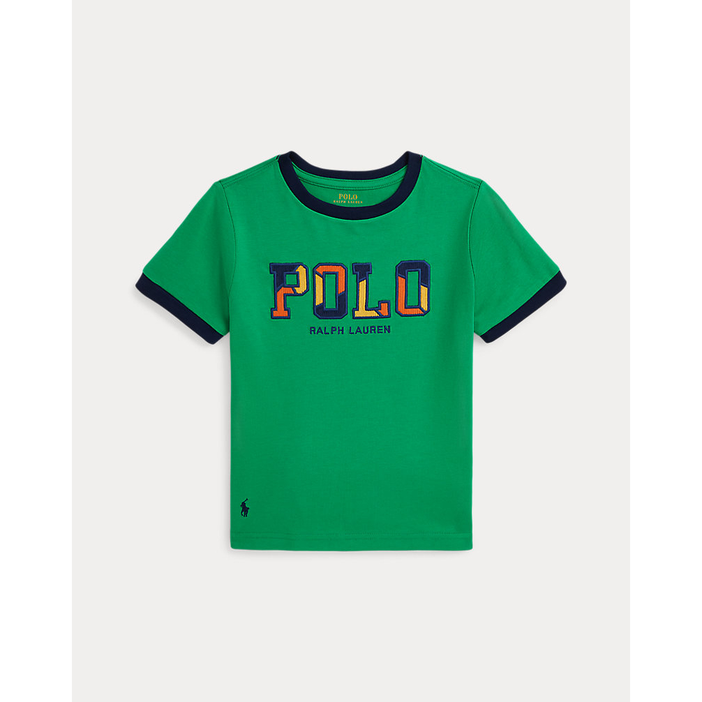 'Corduroy-Logo Cotton Jersey Tee' pour Petits garçons