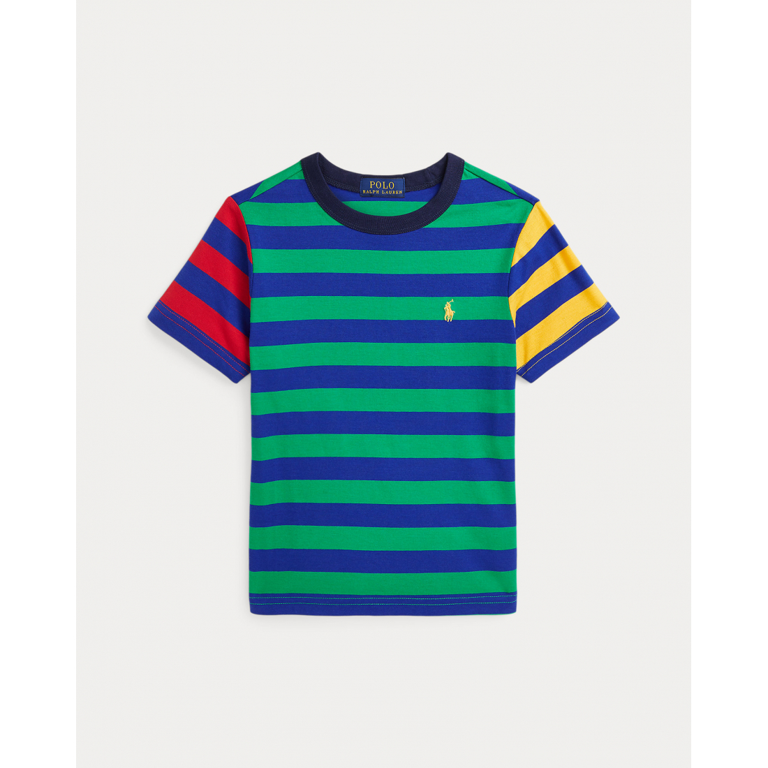 Little Boy's 'Striped Cotton Jersey Tee'