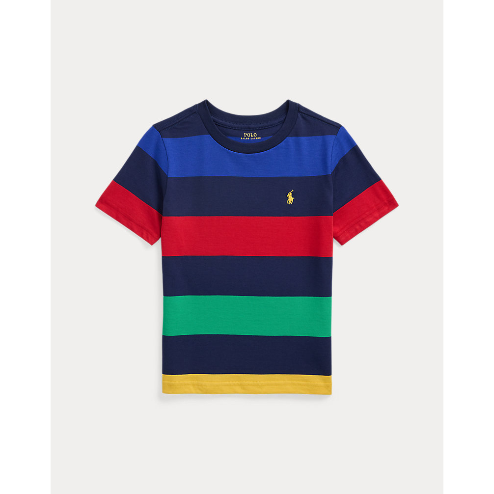 Little Boy's 'Striped Cotton Jersey Tee'