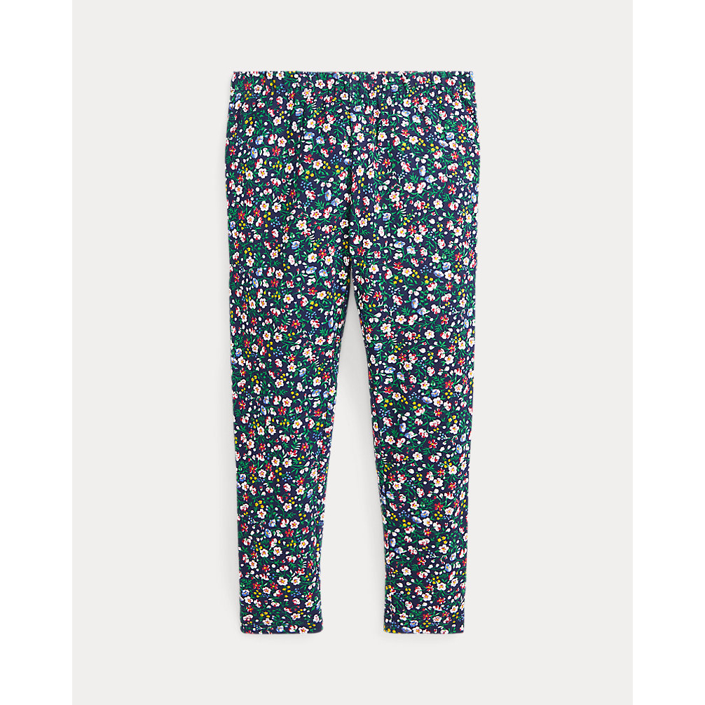 'Floral Stretch Jersey Legging' pour Bambins & petites filles