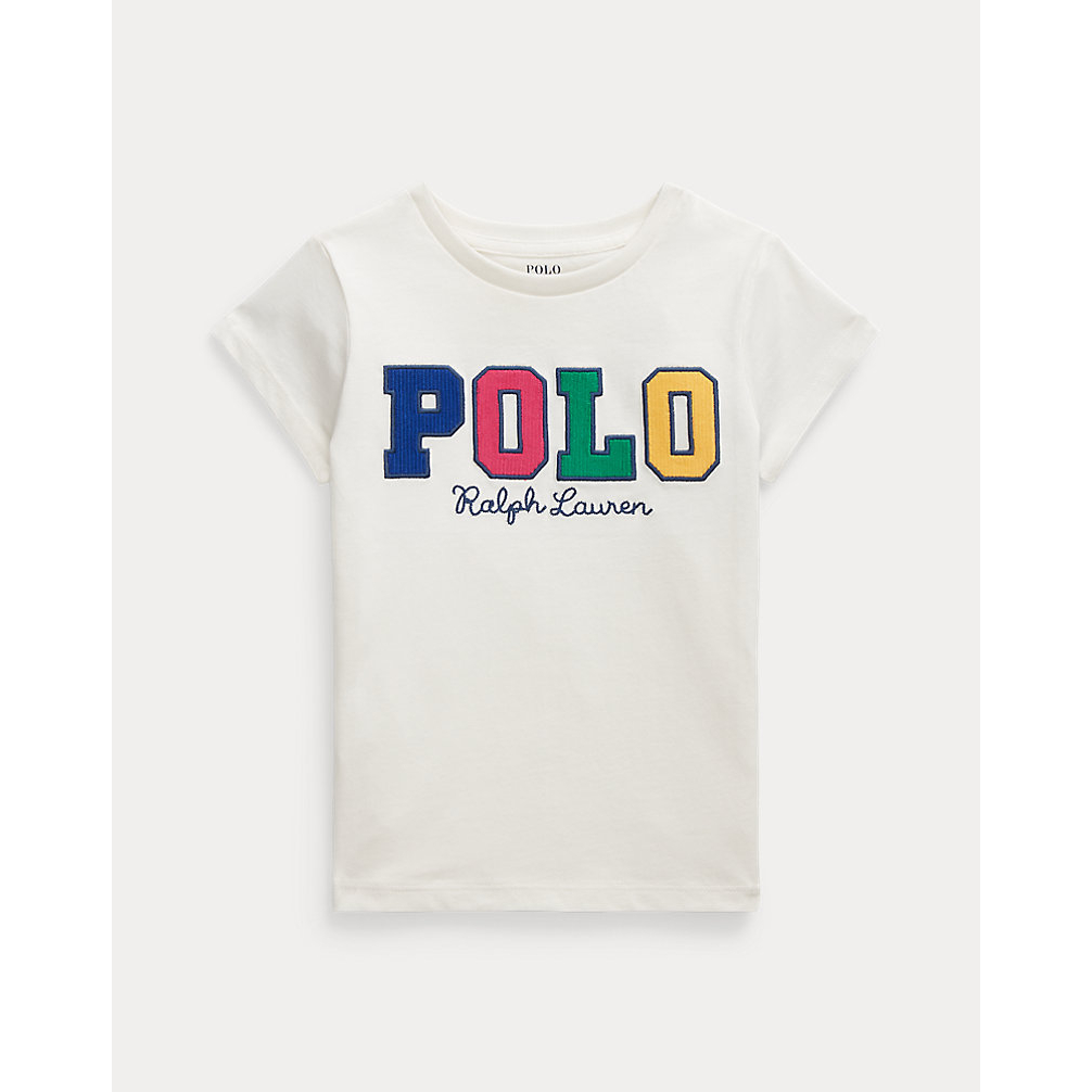 'Corduroy-Logo Cotton Jersey Tee' pour Bambins & petites filles